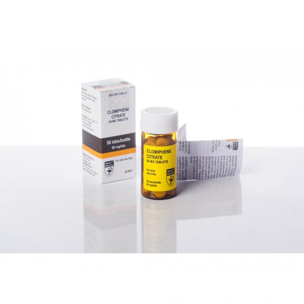 Clomiphene Citrate (Clomid) Hilma Biocare – 50mg – Box Of 50 Tabs