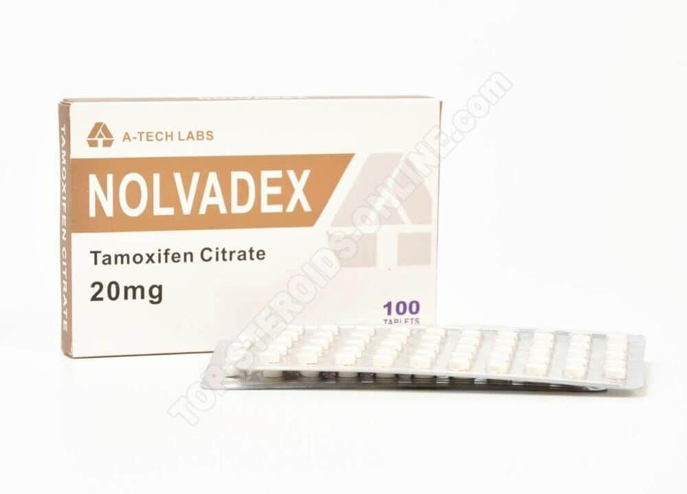 NOLVADEX (Tamoxifen Citrate) - A-Tech Labs - 20mg - Box Of 100tabs