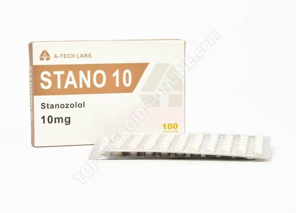 STANO 10 (Stanozolol Oral) - A-Tech - 10mg - Box Of 100tabs