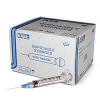 25ml 3ml Syringes With 23G 1 "Needles For Intramuscular Injection