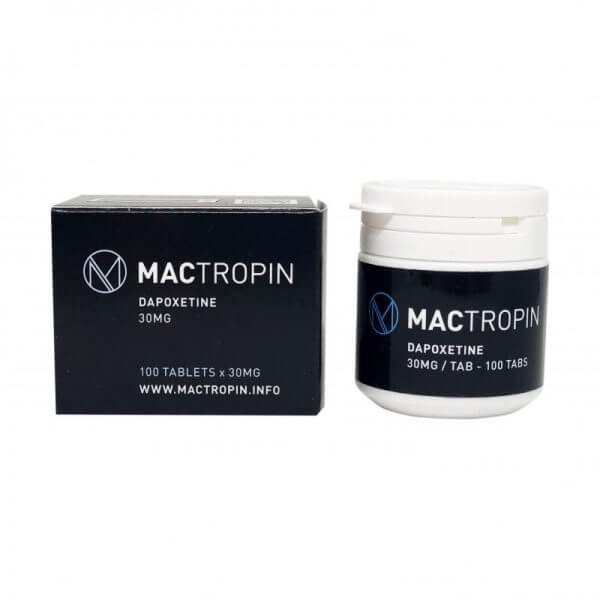 Dapoxetine 30mg 100 Tabs – Mactropin