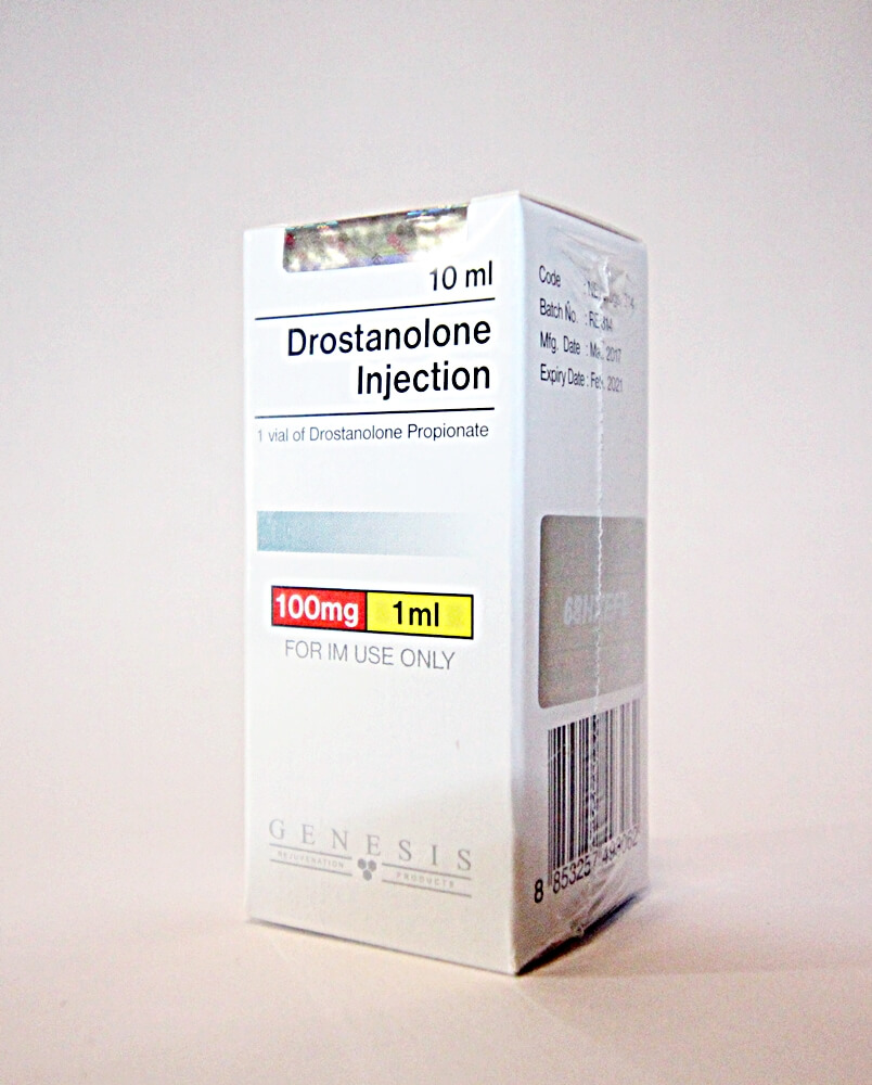 Drostanolone Injection Genesis 10ml vial [100mg/1ml]