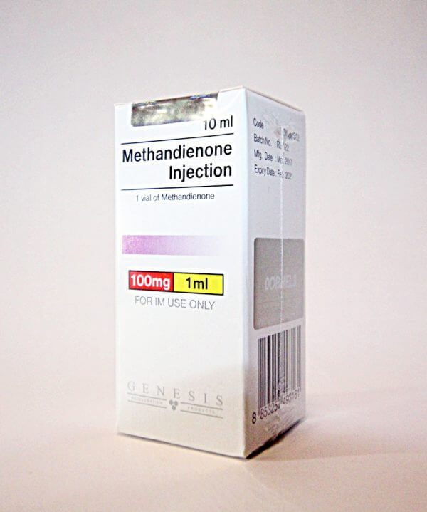 Methandienone Injection Genesis 10ml vial [100mg/1ml]