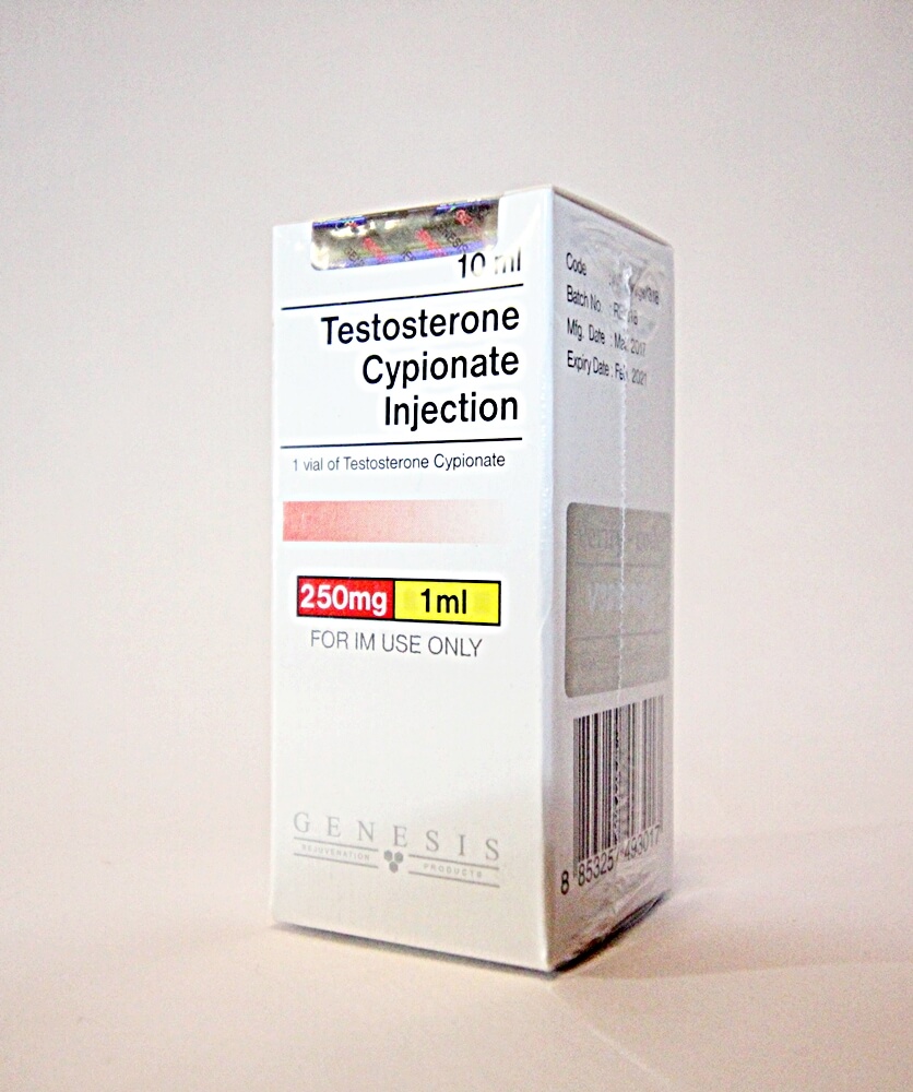 Testosterone Cypionate Injection Genesis 10ml vial [250mg/1ml]
