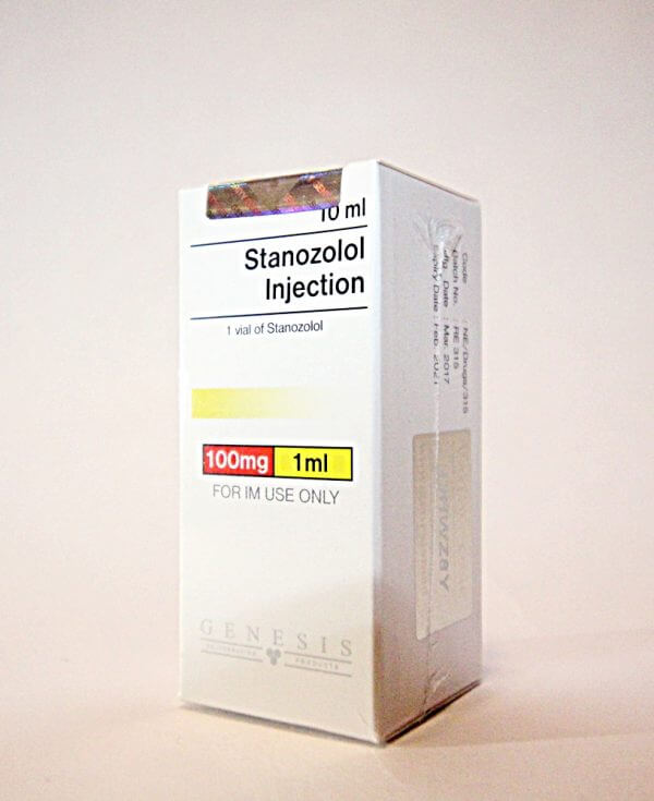 Stanozolol Injection Genesis 10ml vial [100mg/1ml]