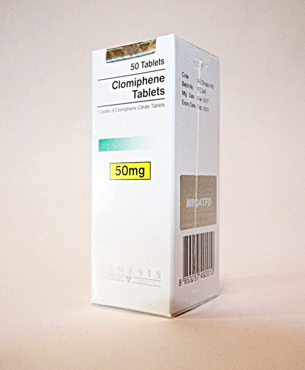 Clomiphene Citrate Tablets Genesis 50 tabs [50mg/tab]