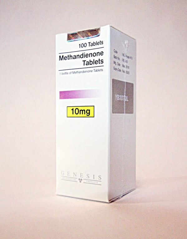 Methandienone Tablets Genesis 100 tabs [10mg/tab]