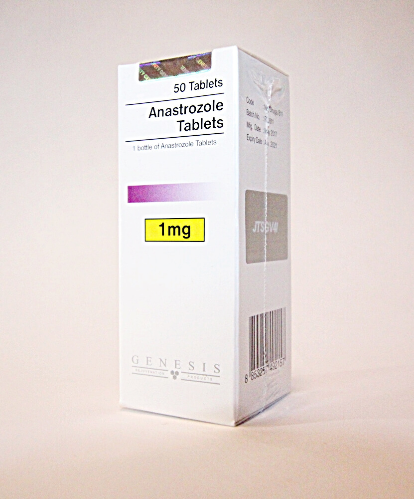 Anastrozole Tablets Genesis 50 tabs [1mg/tab]