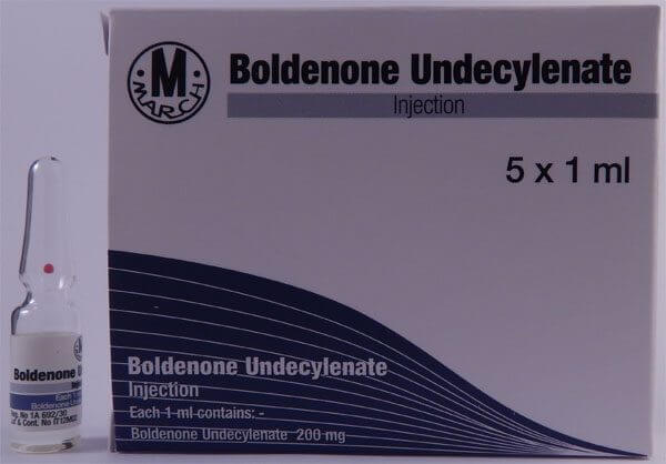 Boldenone Undecylenate March 5 amps [5x200mg/1ml]