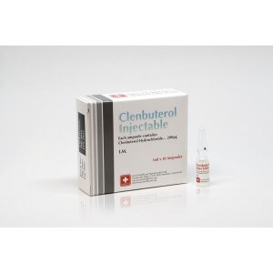 Clenbuterol Injectable Swiss Healthcare 10 amps [10×0,2mg/1ml]