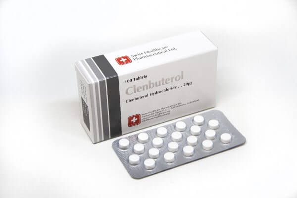 Clenbuterol Swiss Healthcare 100 tabs [0,02mg/tab]