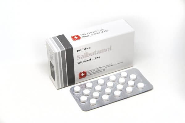 Salbutamol Swiss Healthcare 100 tabs [2mg/tab]