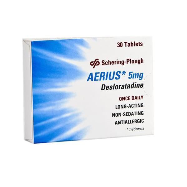 0002353 Aerius Tablets 5 Mg 600