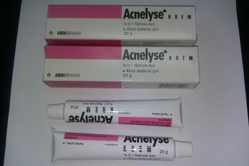 Acnelyse Cream 0 1 20 Gr For Acne Fine Wrinkles Dark Spots Or Rough Skin On