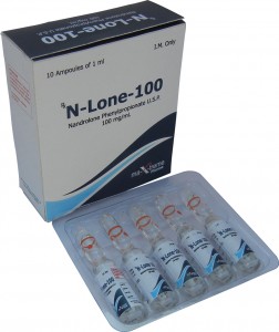 N-lone-100 (Nandrolone Phenylpropionate) Max Pro 10amps [100mg/ml]