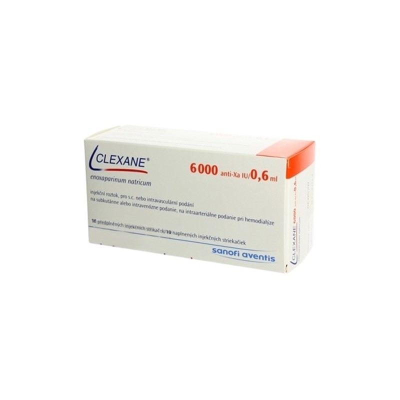 Clexane Syringe 60mg 06ml N10 Injection Solution
