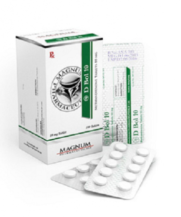 D Bol 10 Methandienone 10mg Tablets USP – 10 mg/Tablet – 100 Tablets