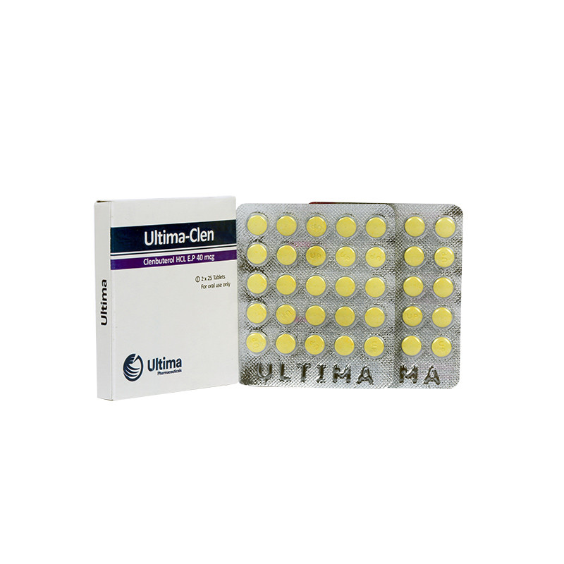 Ultimaclen 50 Tabs 40mcgtab Ultima Pharmaceuticals