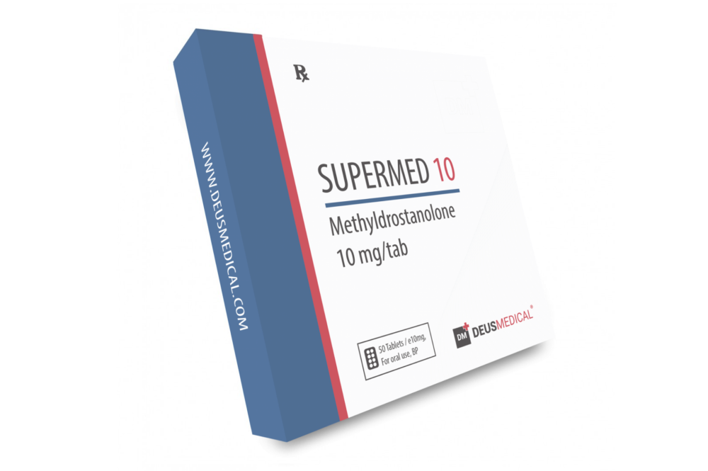 SUPERMED 10 (Methyldrostanolone) Deus Medical