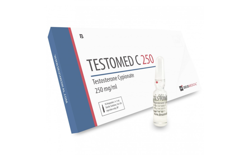 TESTOMED C 250 (Testosterone Cypionate) Deus Medical
