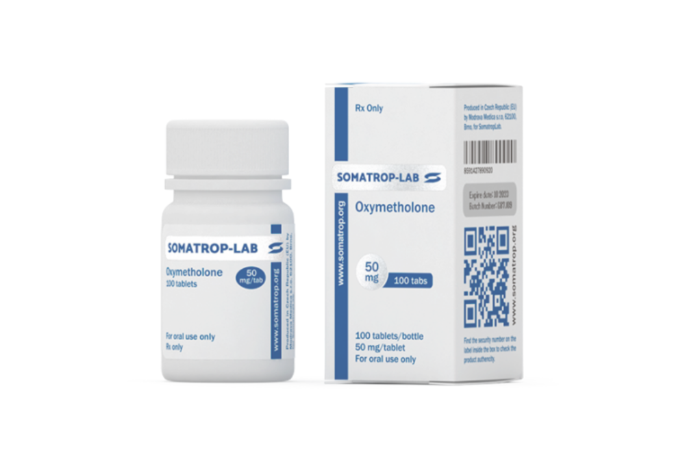 Oxymetholone Somatrop-Lab [50 mg/pill]