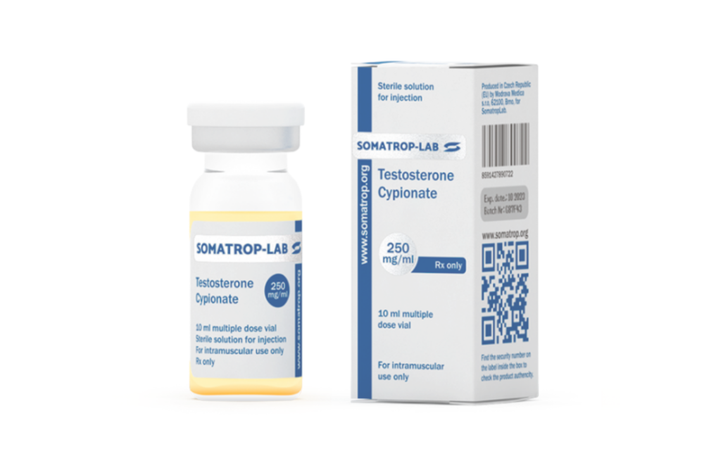 Testosterone Cypionate Somatrop-Lab [250 mg/ml]